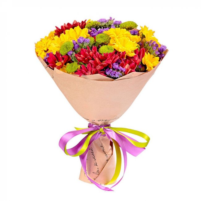 Букет цветов "Тропикана"